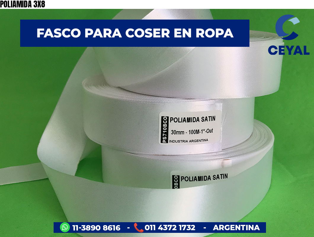 POLIAMIDA 3X8