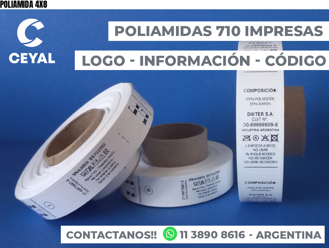 POLIAMIDA 4X8