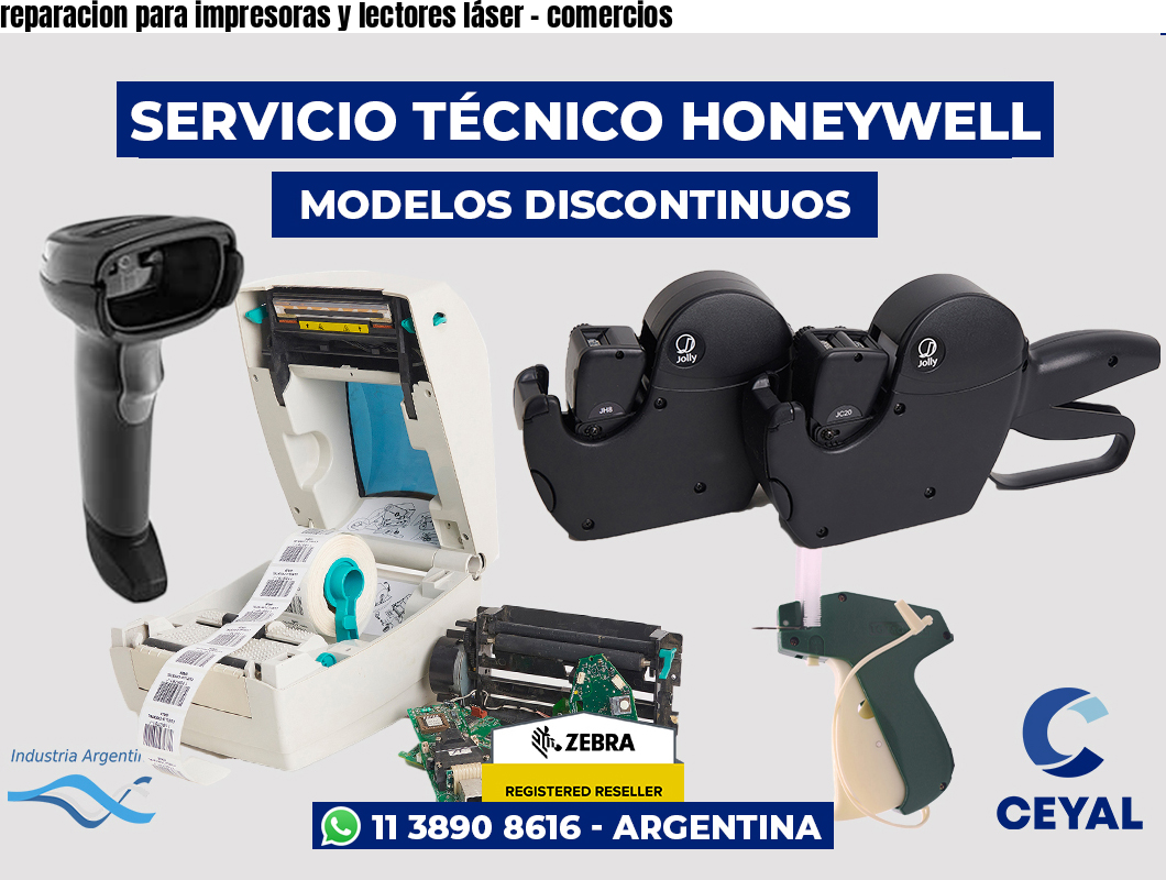 reparacion para impresoras y lectores láser – comercios
