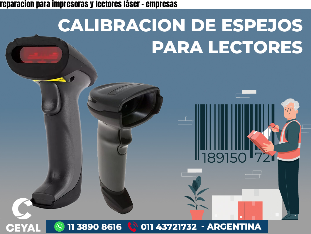 reparacion para impresoras y lectores láser - empresas