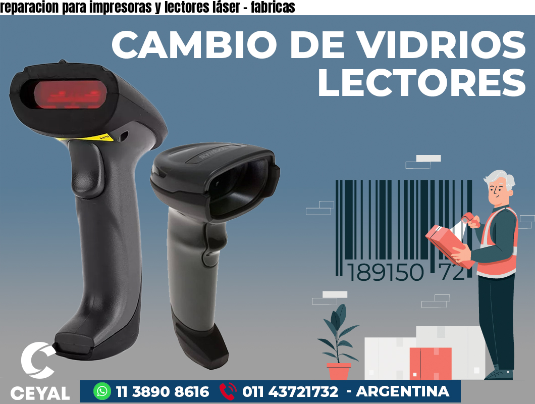 reparacion para impresoras y lectores láser - fabricas