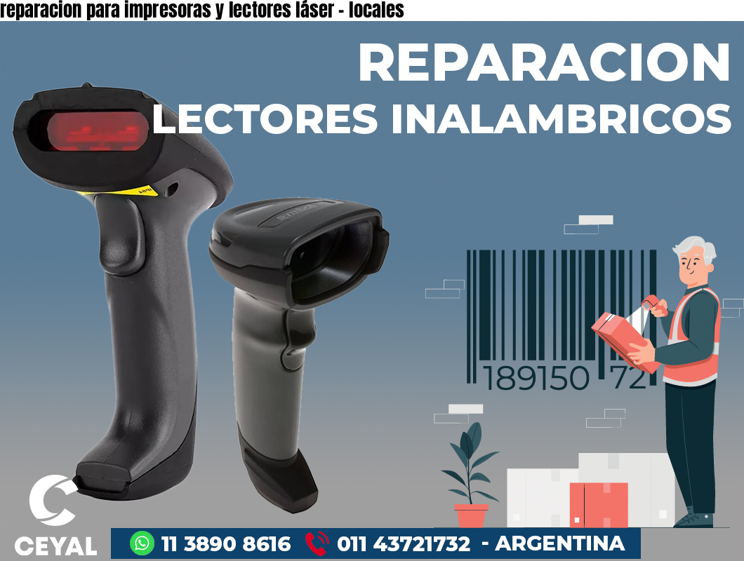 reparacion para impresoras y lectores láser - locales