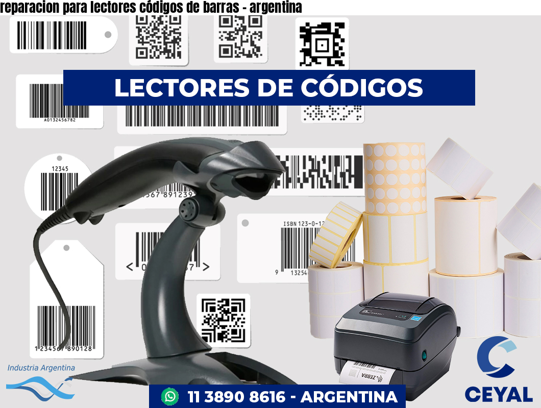 reparacion para lectores códigos de barras - argentina