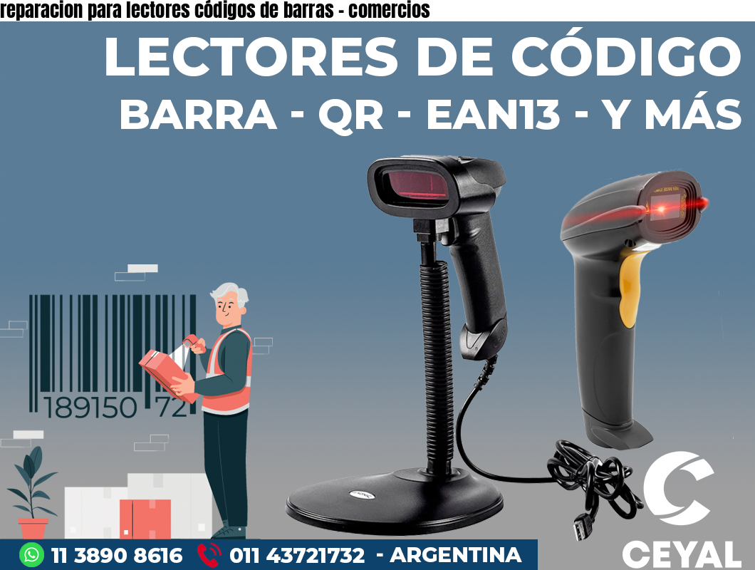 reparacion para lectores códigos de barras – comercios