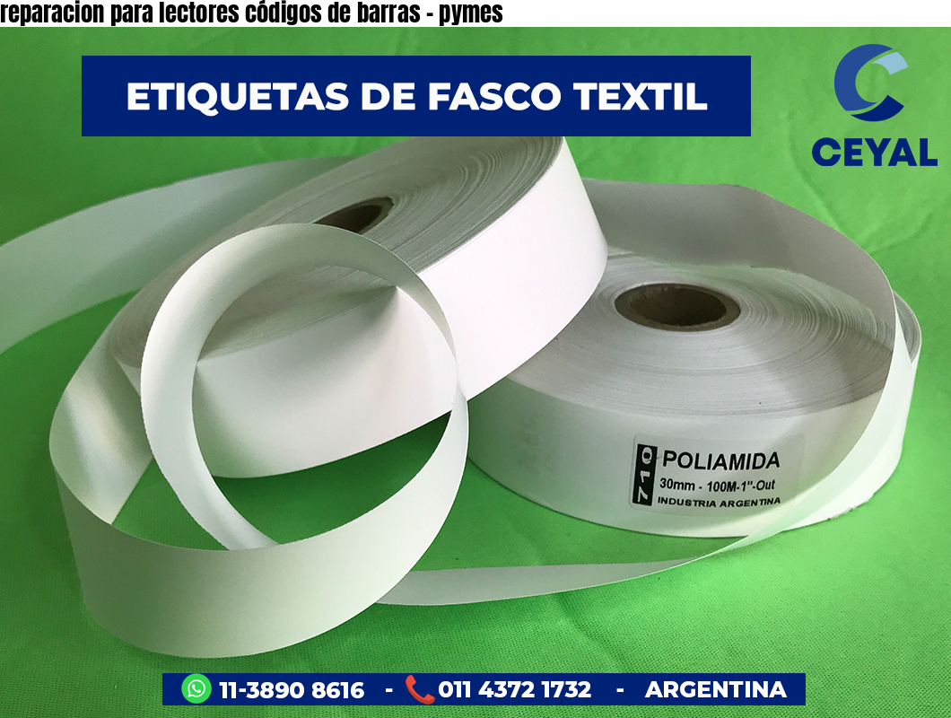 reparacion para lectores códigos de barras - pymes
