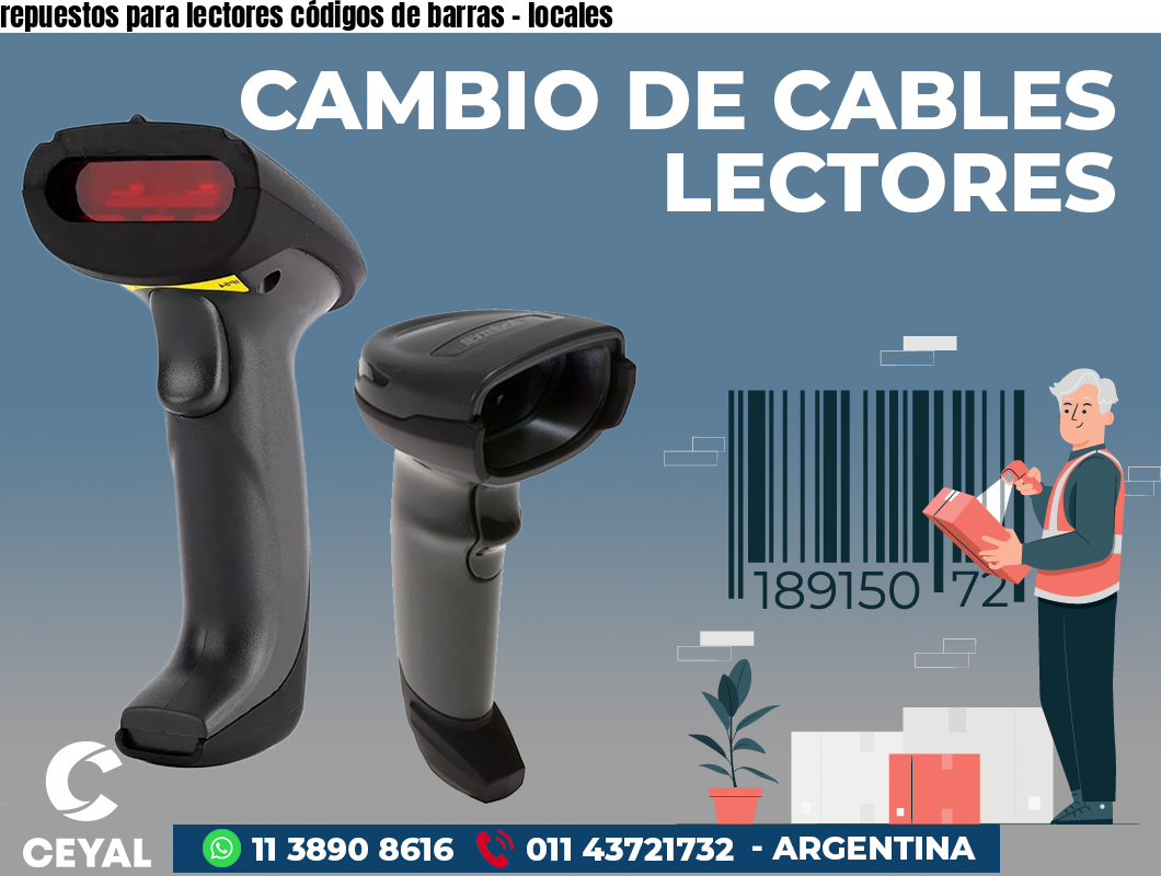 repuestos para lectores códigos de barras – locales