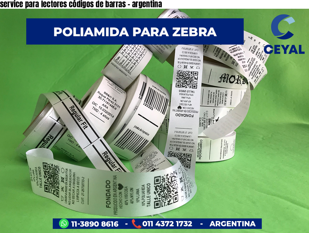 service para lectores códigos de barras - argentina