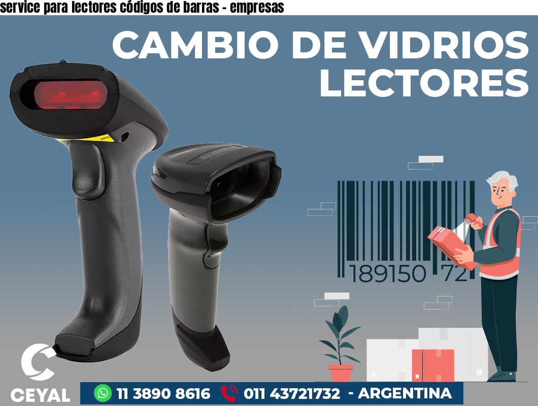 service para lectores códigos de barras – empresas