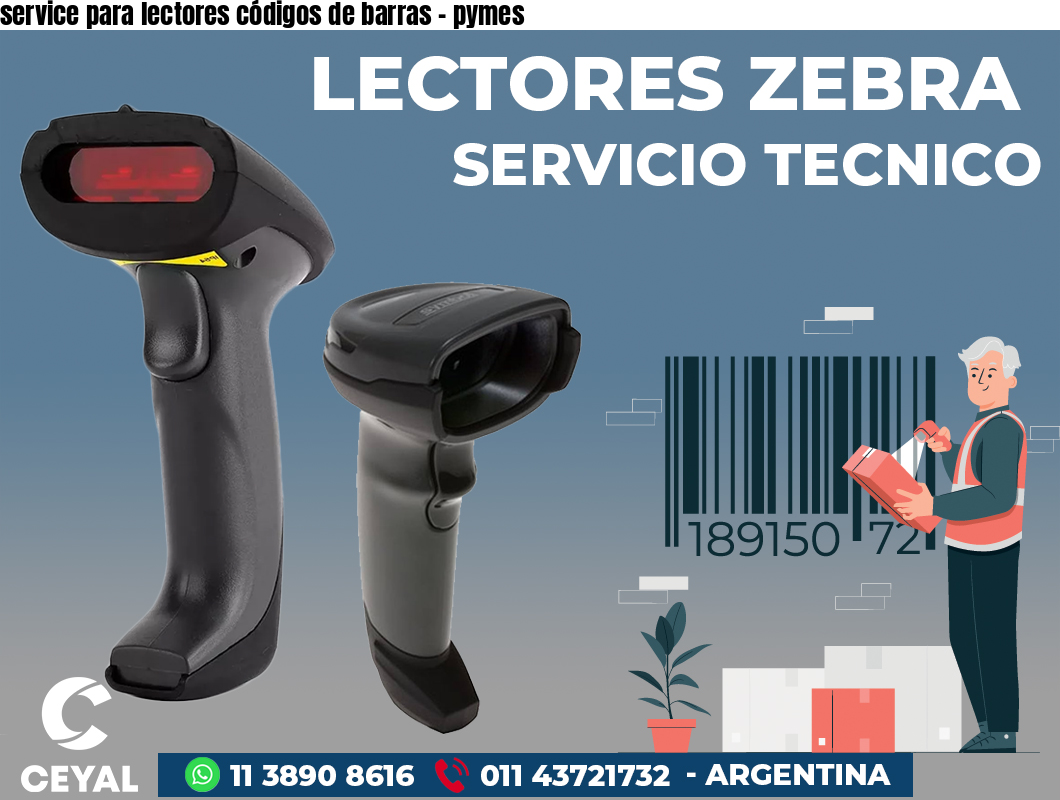 service para lectores códigos de barras – pymes