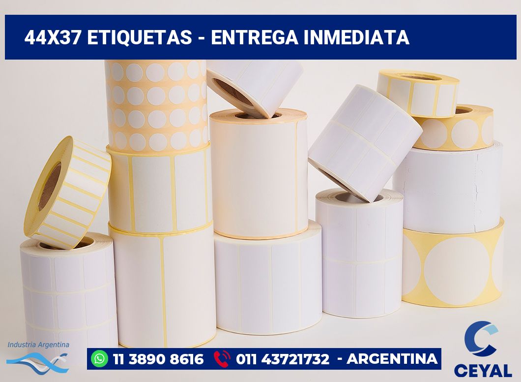 44x37 Etiquetas