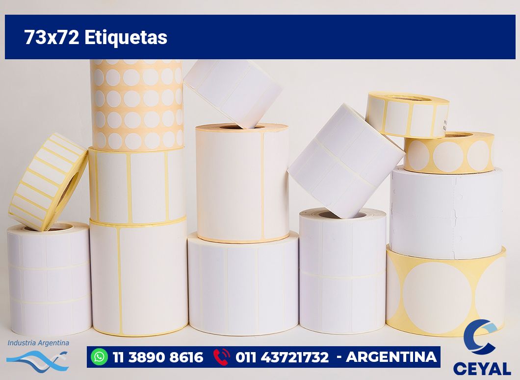 73x72 Etiquetas
