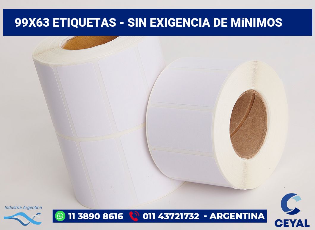 99x63 Etiquetas