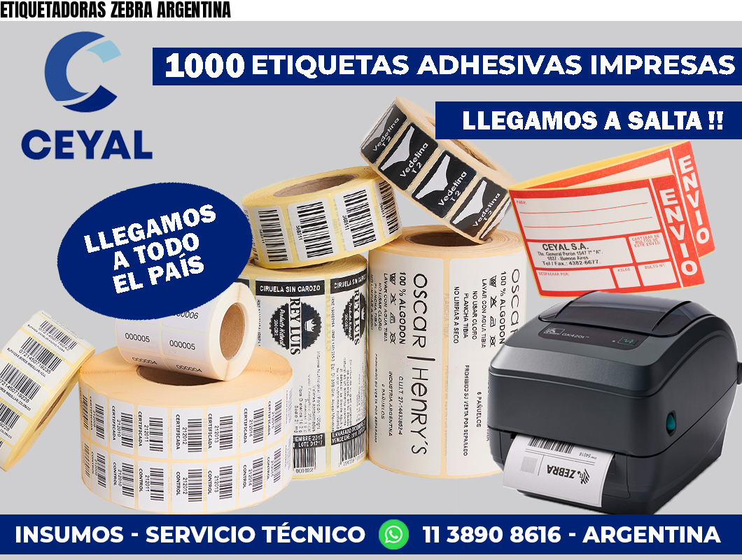 ETIQUETADORAS ZEBRA ARGENTINA