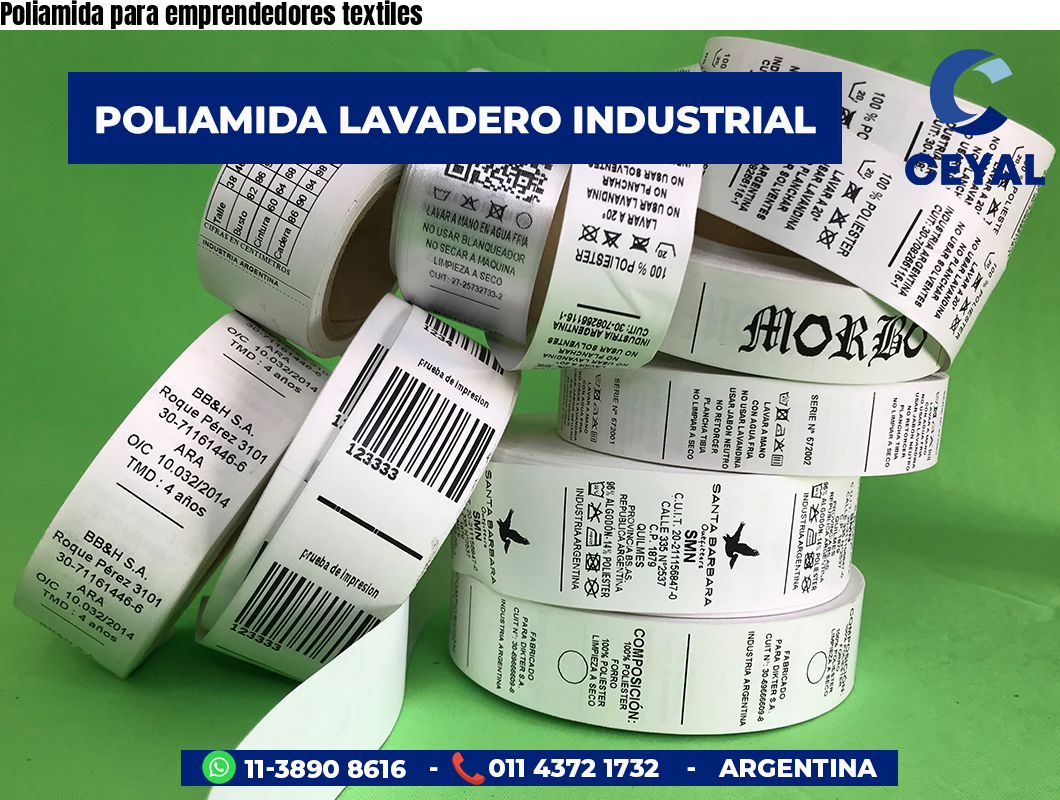 Poliamida para emprendedores textiles