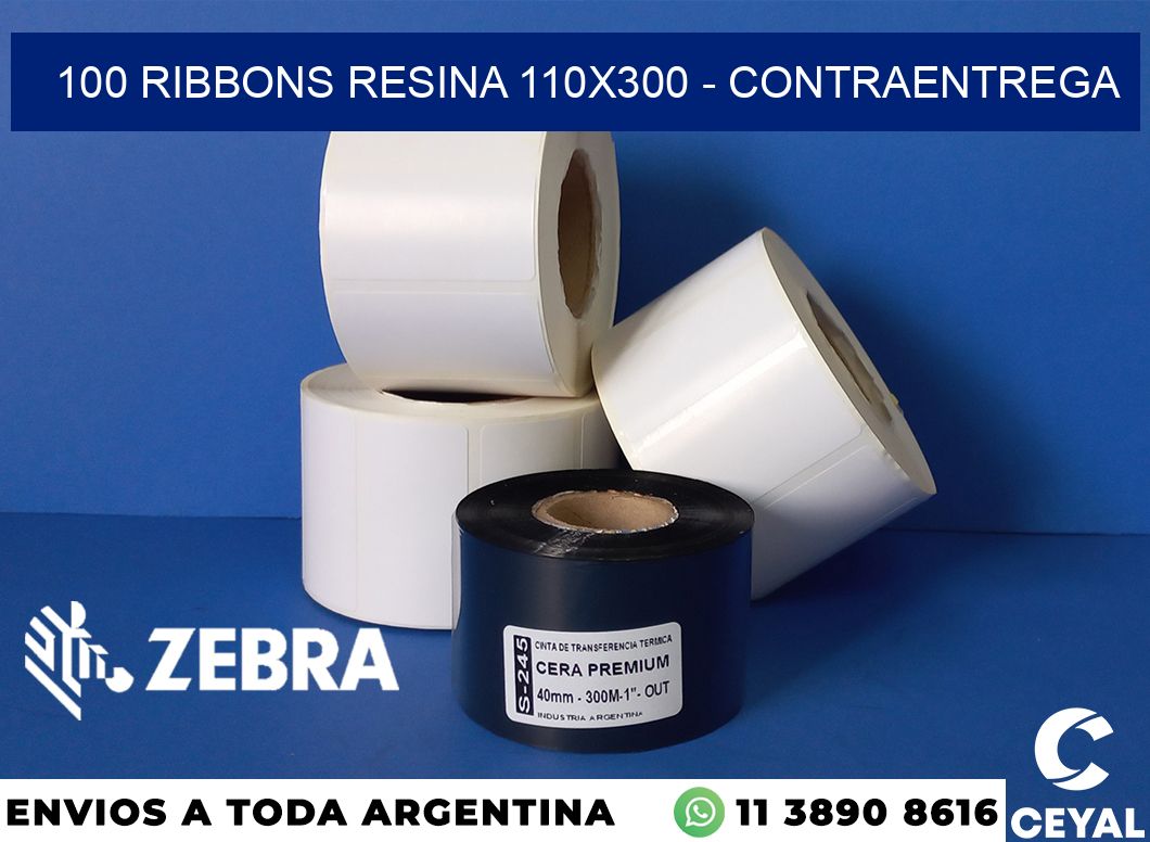 100 Ribbons resina 110x300 - contraentrega