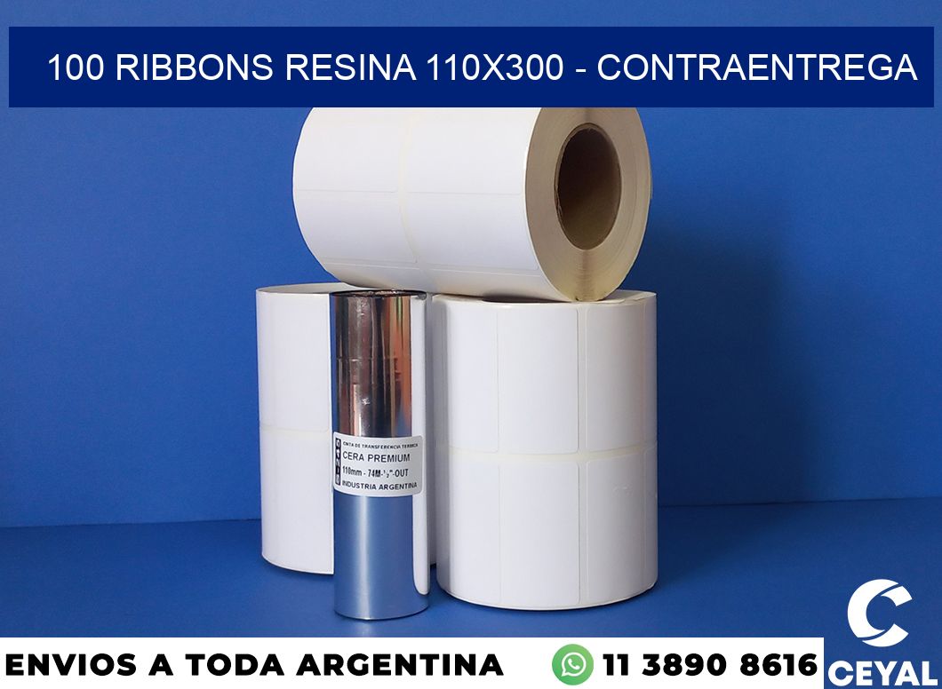 100 Ribbons resina 110×300 – contraentrega