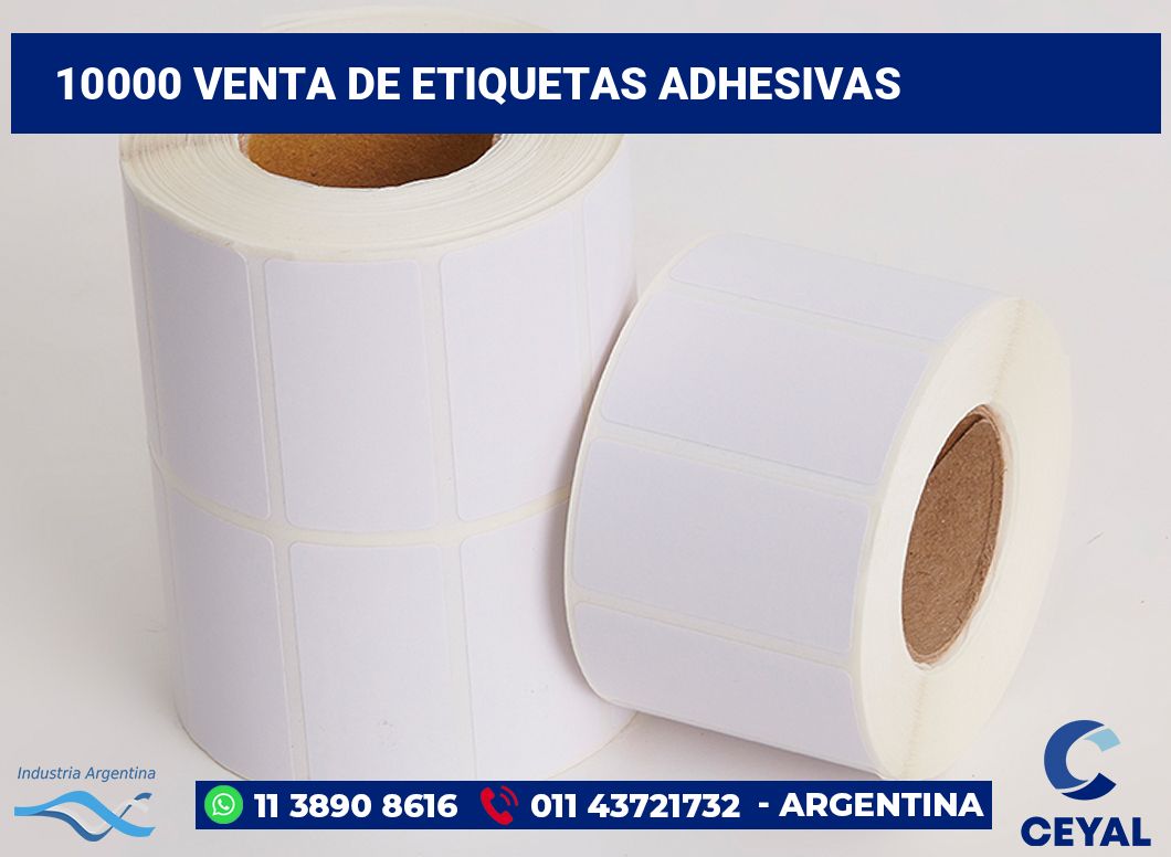 10000 Venta de etiquetas adhesivas
