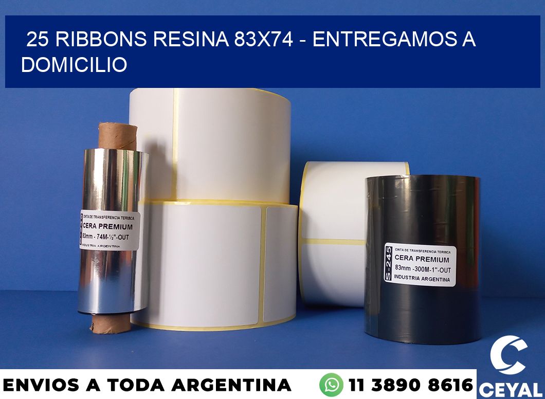 25 Ribbons resina 83×74 – entregamos a domicilio
