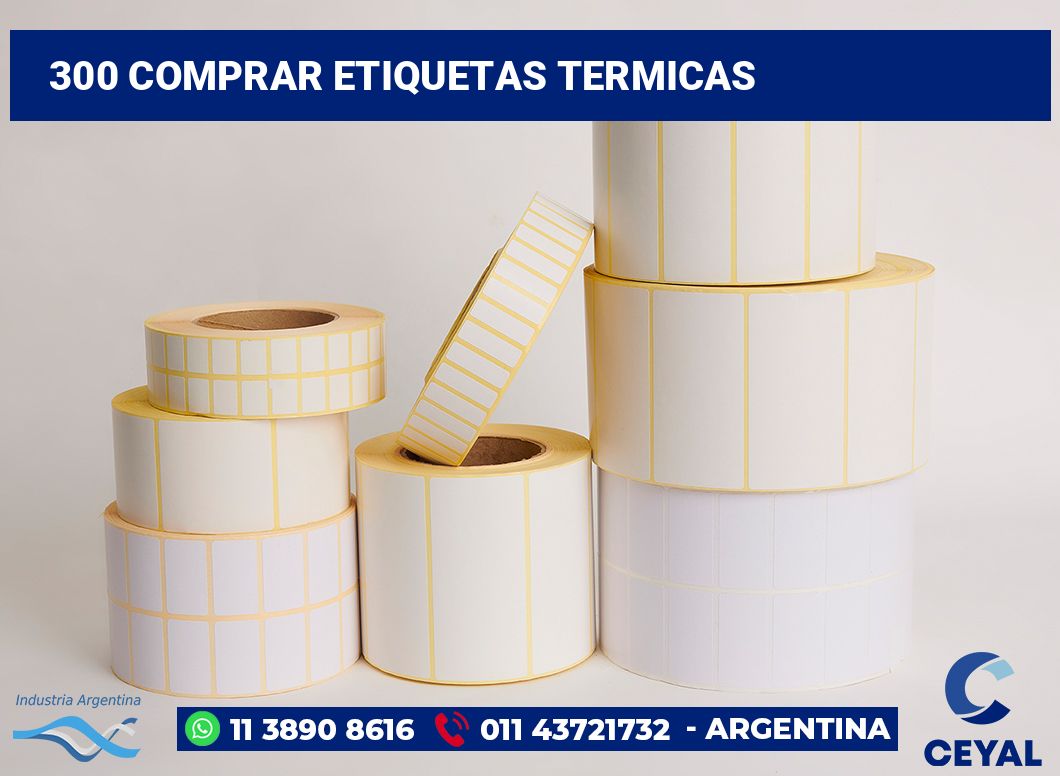 300 Comprar etiquetas termicas