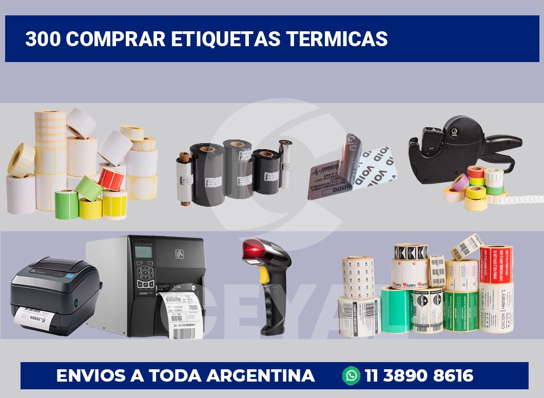 300 Comprar etiquetas termicas