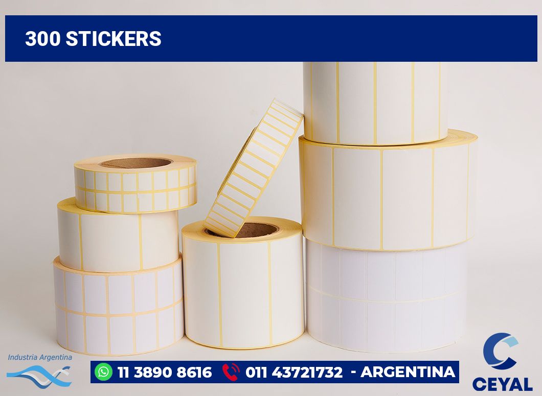300 Stickers