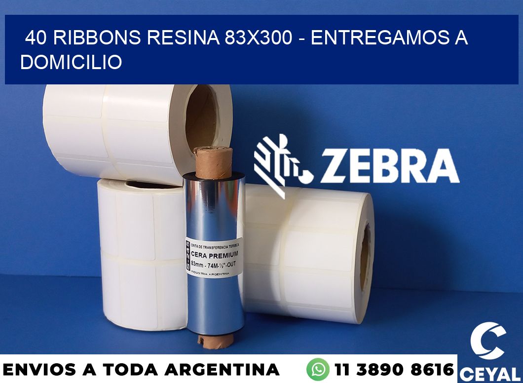 40 Ribbons resina 83x300 - entregamos a domicilio
