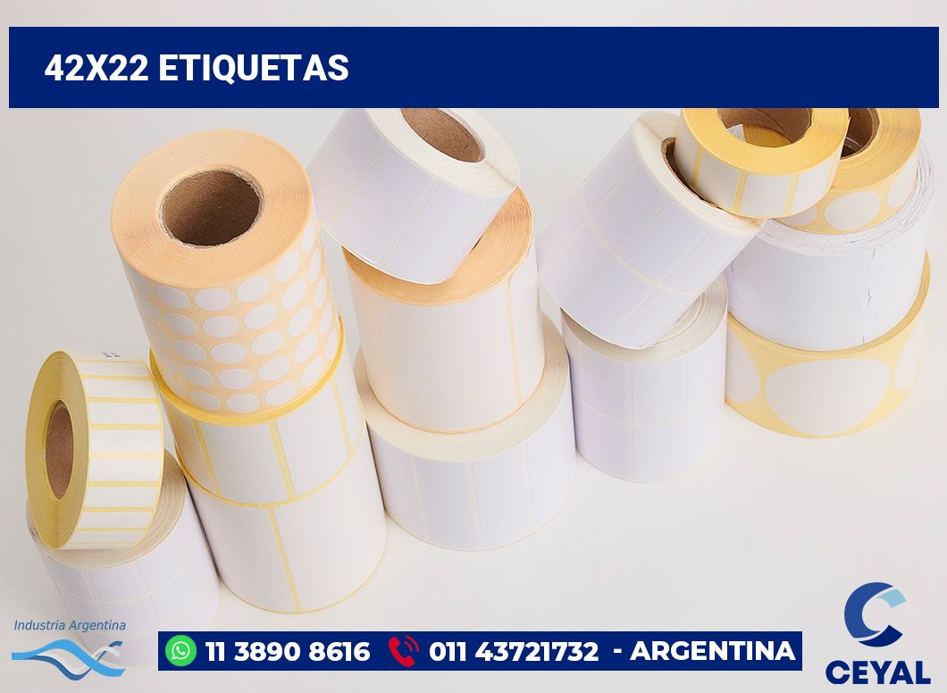 42x22 Etiquetas