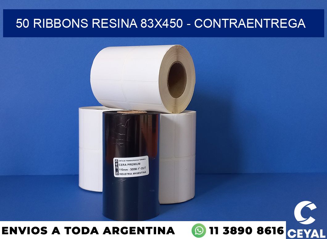 50 Ribbons resina 83×450 – contraentrega