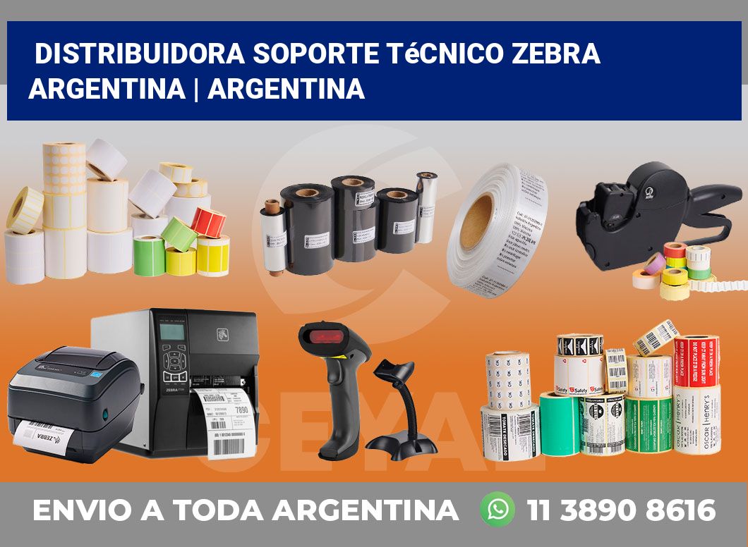 Distribuidora soporte técnico Zebra Argentina | Argentina