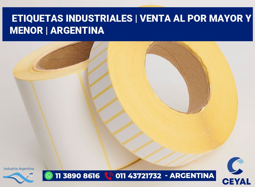 Etiquetas industriales | Venta al por mayor y menor | Argentina
