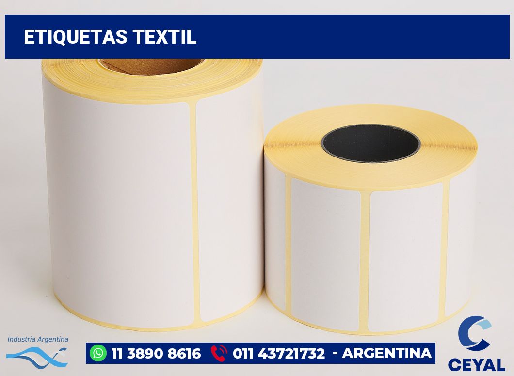 Etiquetas textil