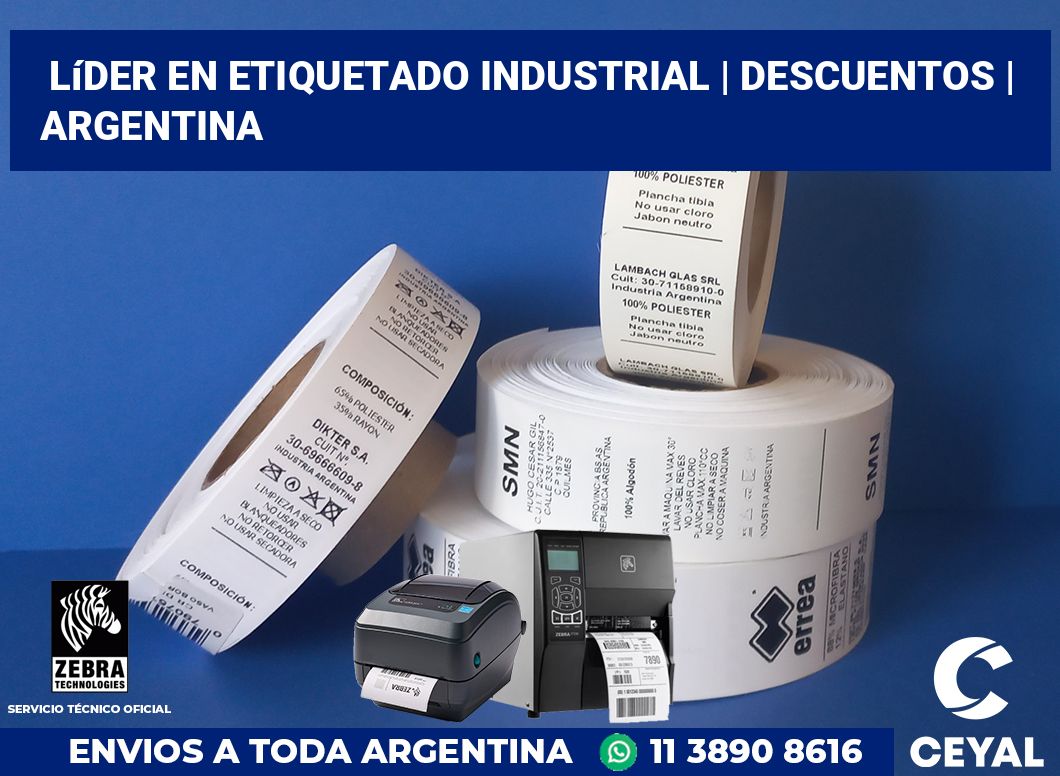Líder en etiquetado industrial | Descuentos | Argentina