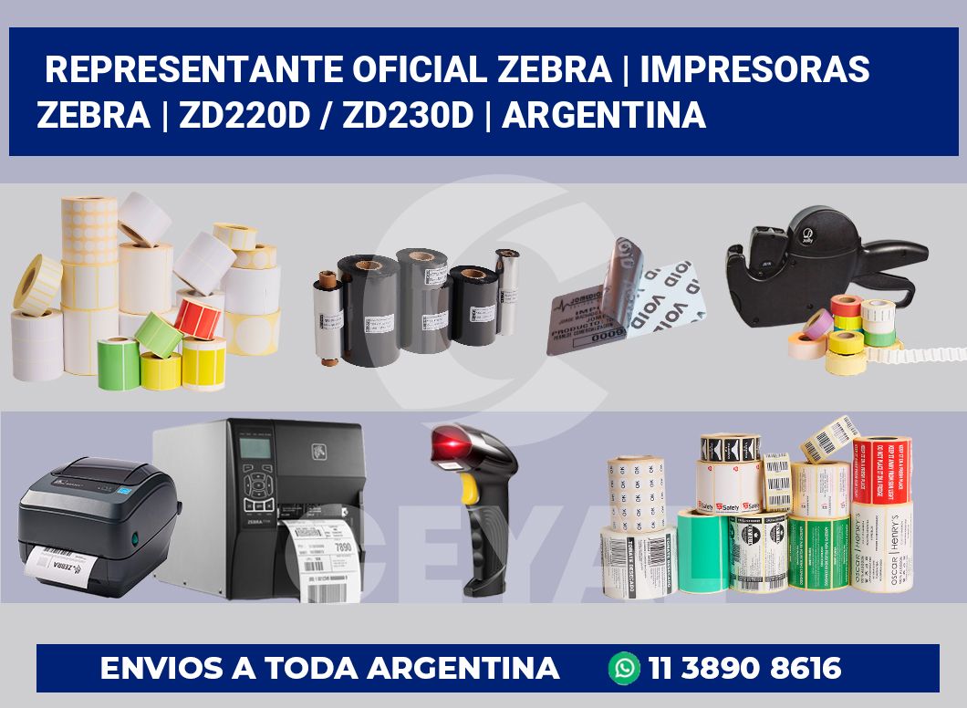 Representante oficial Zebra | Impresoras Zebra | ZD220d / ZD230d | Argentina