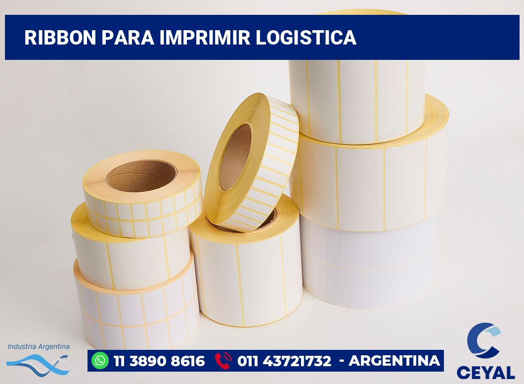 Ribbon para imprimir logistica