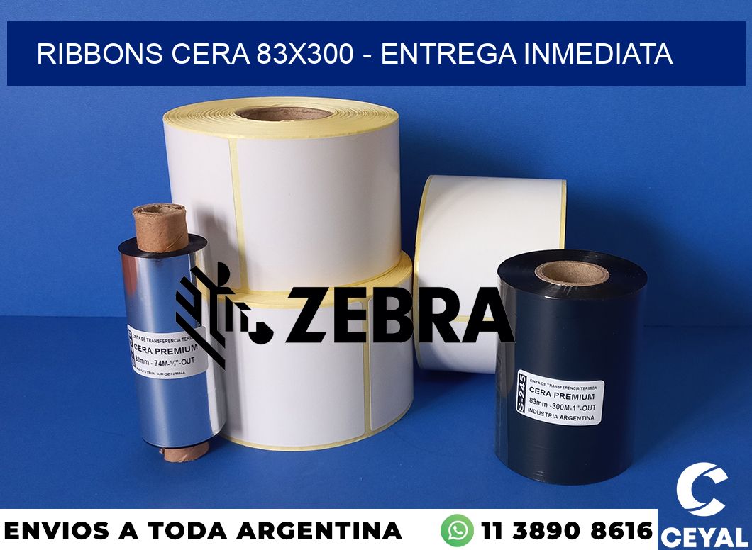 Ribbons cera 83x300 - Entrega inmediata
