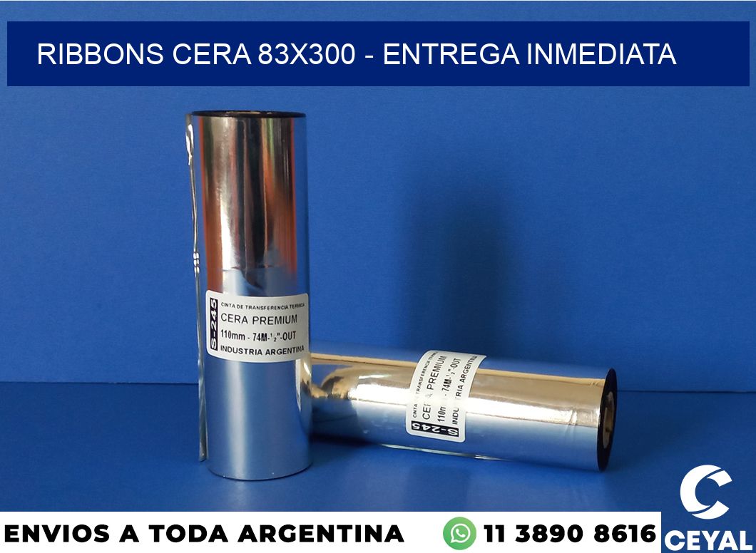 Ribbons cera 83×300 – Entrega inmediata