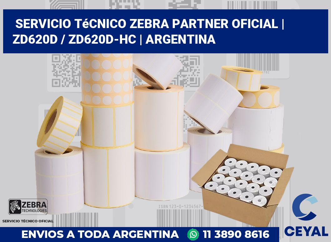 Servicio técnico Zebra Partner Oficial | ZD620d / ZD620d‑HC | Argentina
