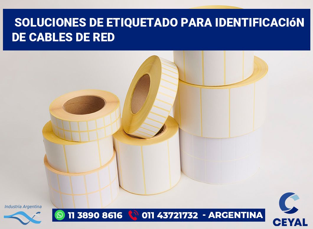 Soluciones de Etiquetado para Identificación de Cables de Red