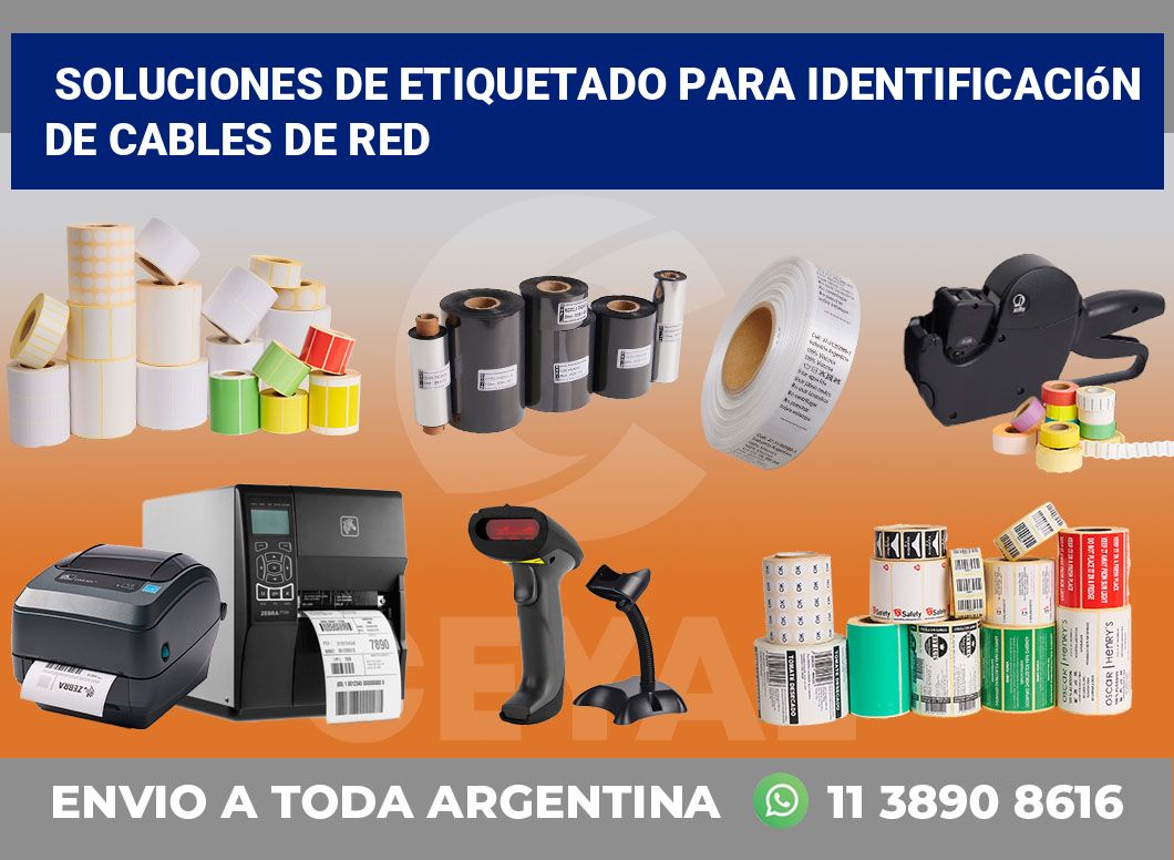 Soluciones de Etiquetado para Identificación de Cables de Red