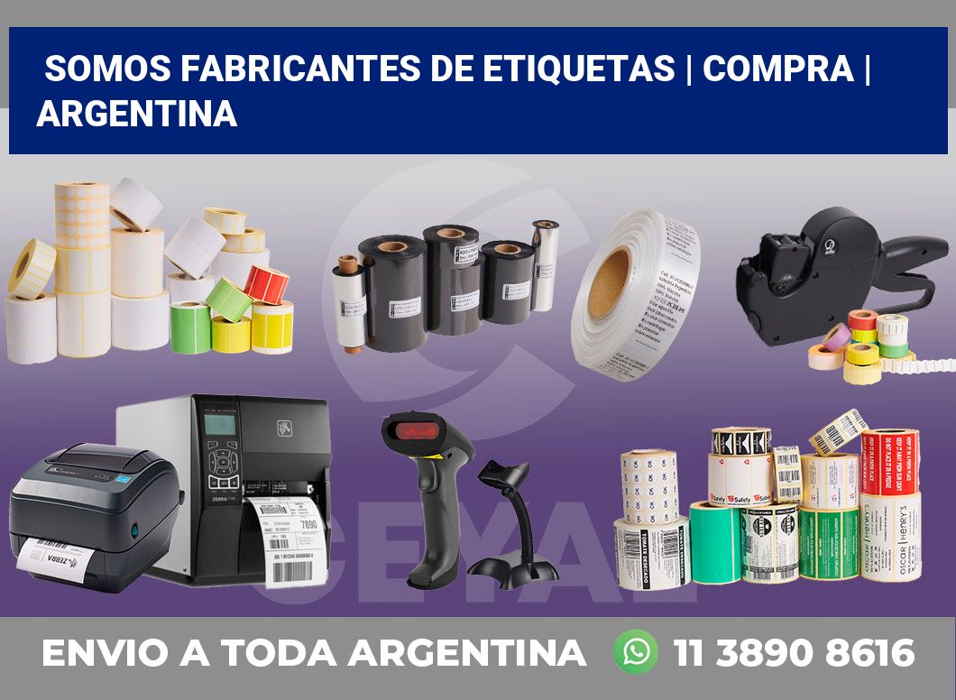 Somos fabricantes de etiquetas | Compra | Argentina
