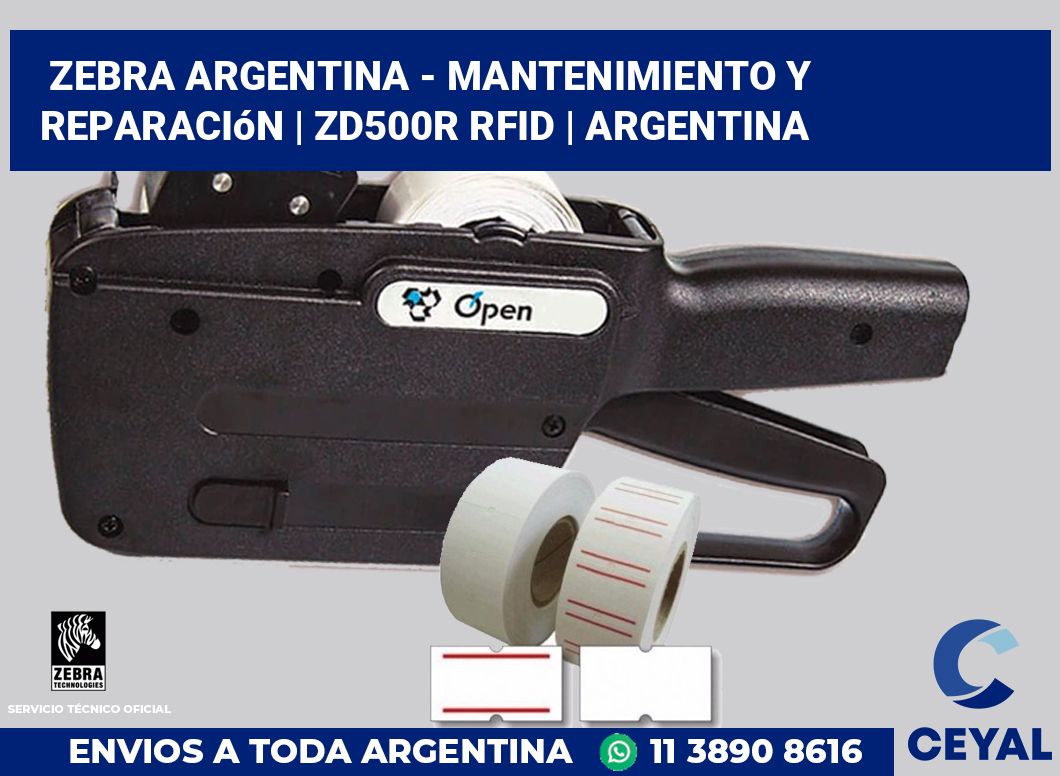 Zebra argentina - Mantenimiento y reparación | ZD500R RFID | Argentina