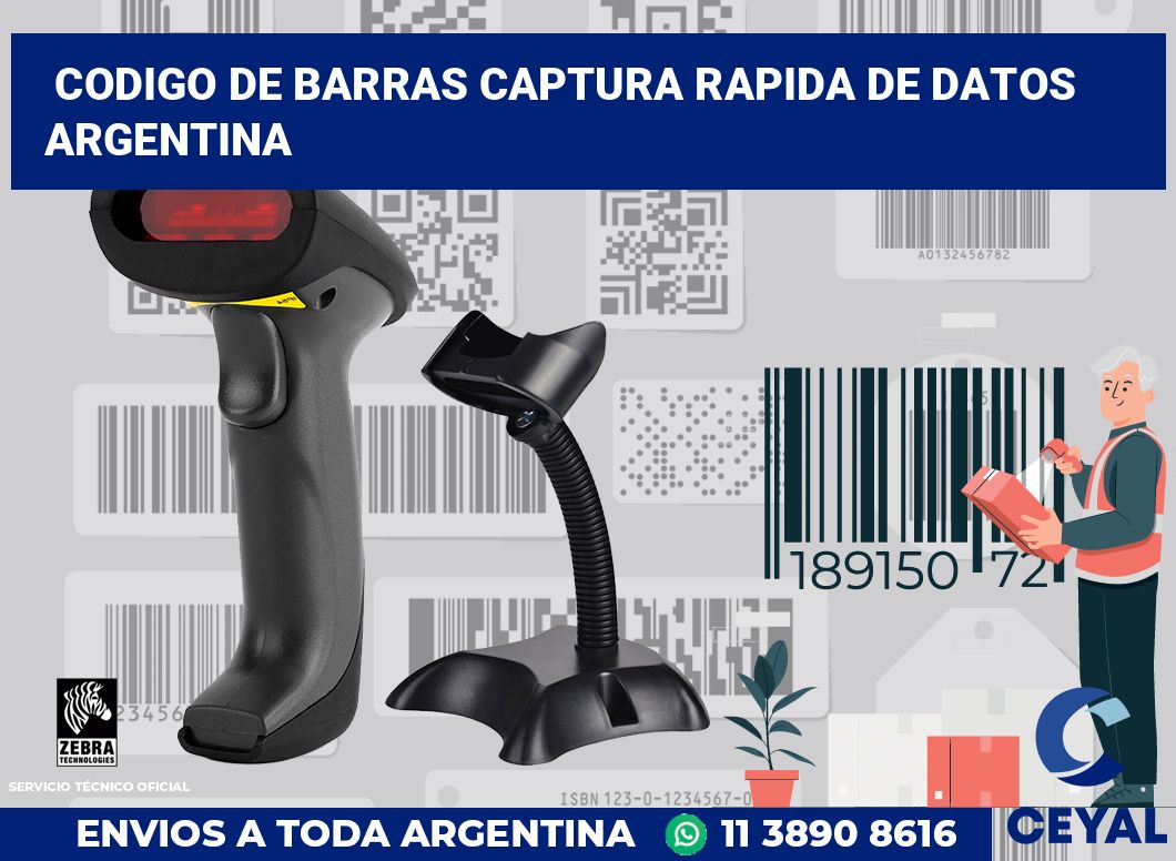 codigo de barras captura rapida de datos argentina