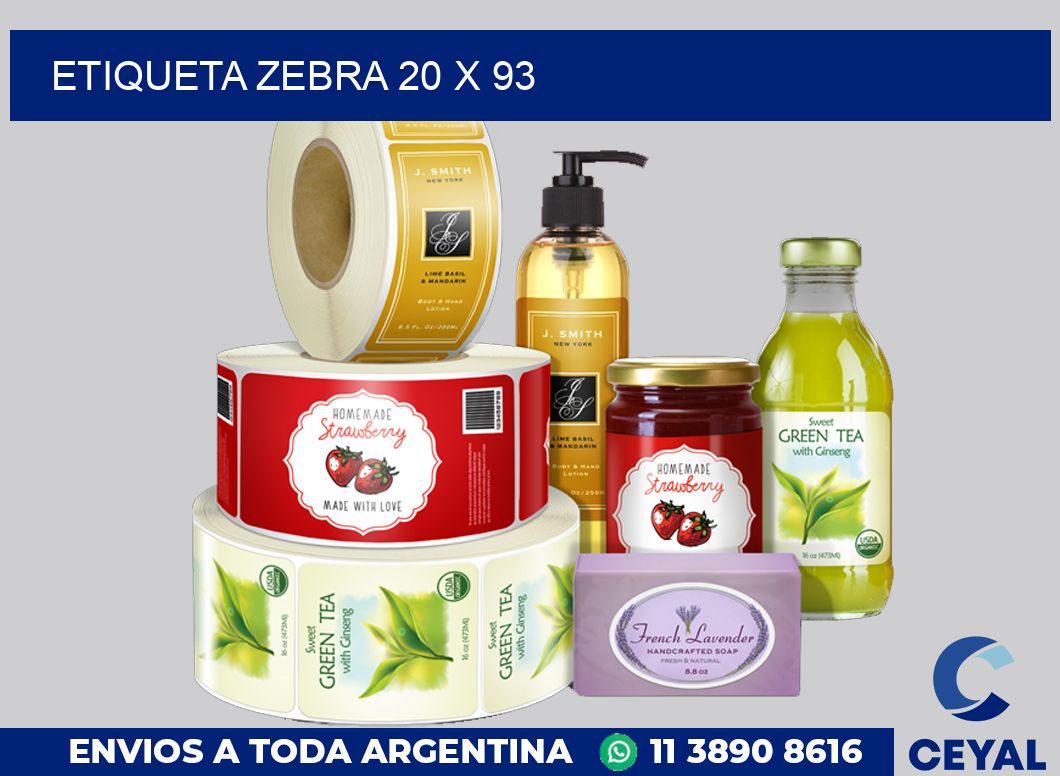 etiqueta zebra 20 x 93
