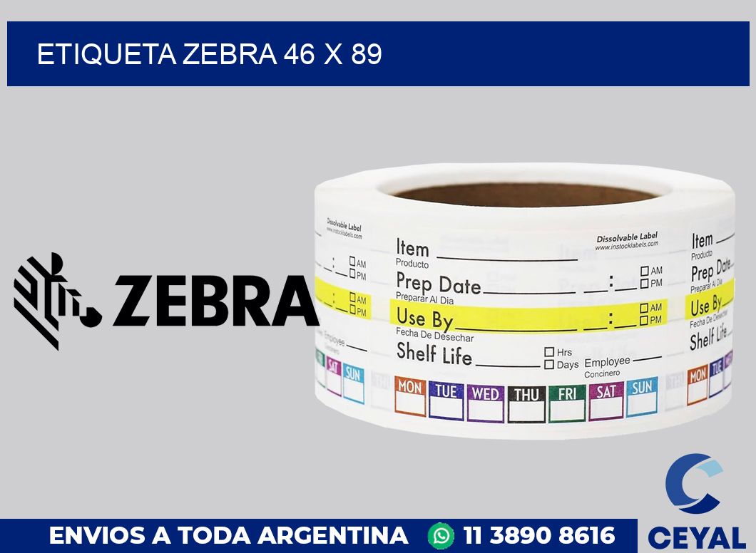 etiqueta zebra 46 x 89