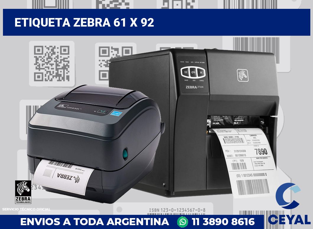 etiqueta zebra 61 x 92