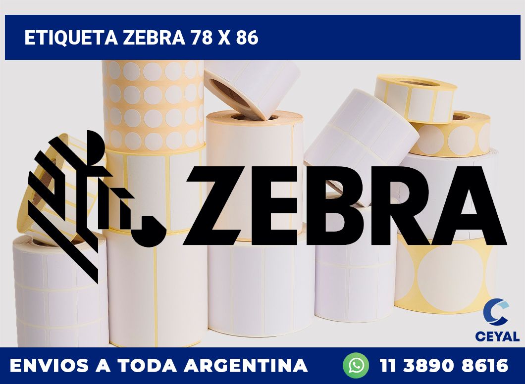 etiqueta zebra 78 x 86