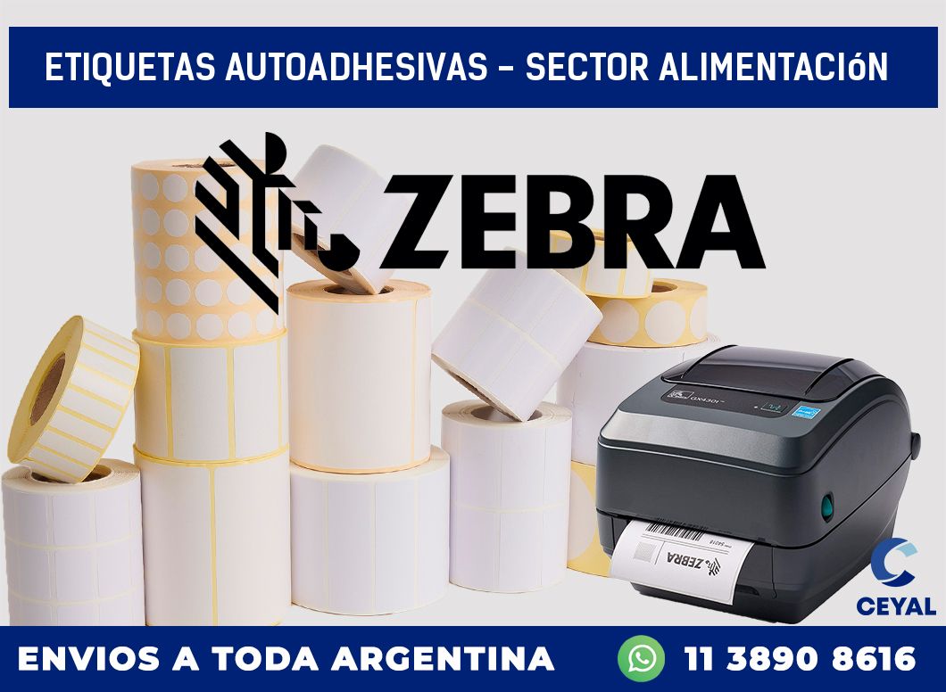 etiquetas autoadhesivas – sector alimentación