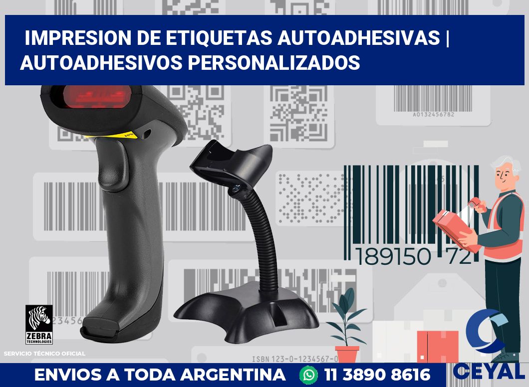 impresion de etiquetas autoadhesivas | Autoadhesivos personalizados