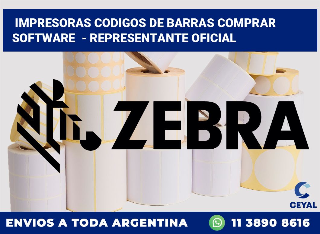 impresoras codigos de barras comprar software  – Representante oficial