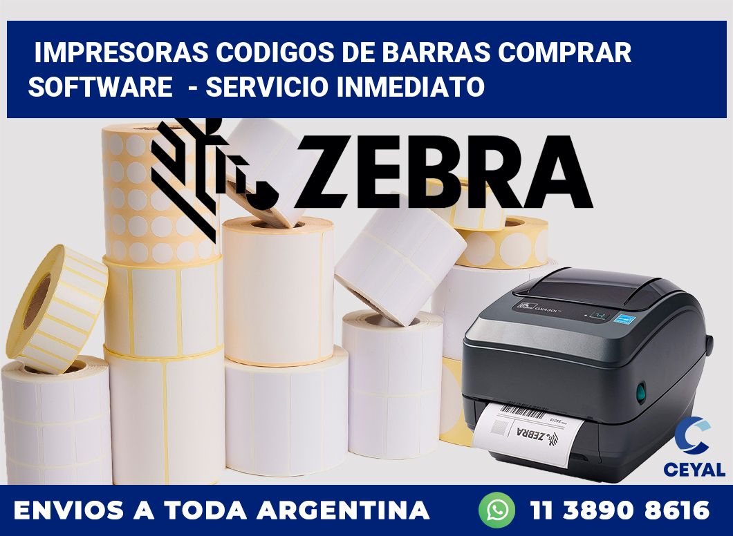 impresoras codigos de barras comprar software  – Servicio inmediato